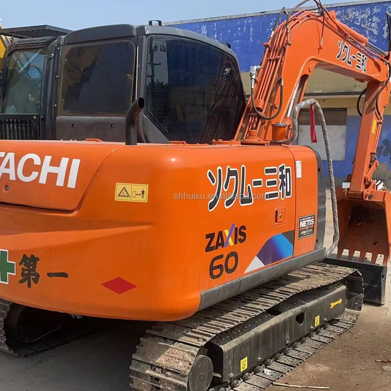 6000KG Zx60 中古ヒタチ掘削機 オリジナルカラー 中古ヒタチミニ掘削機