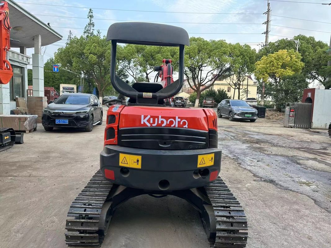 0.15m3 バケット レッド カラー ミニ 中古 掘削機 クボタ U35 中古 ミニ 掘削機