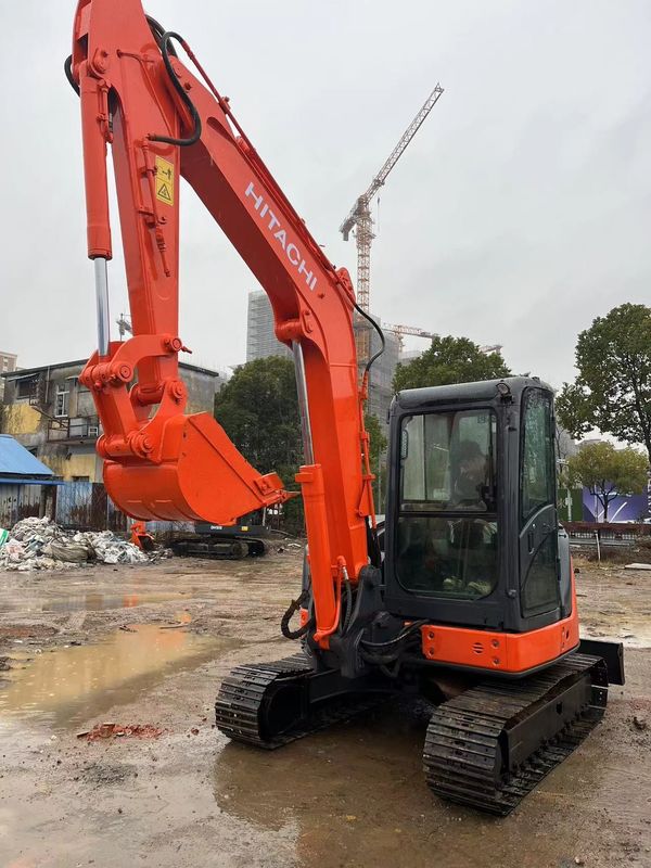 5500kg 中古 ミニ掘削機 ヒタチ Zx50u 中古掘削機 オリジナル色