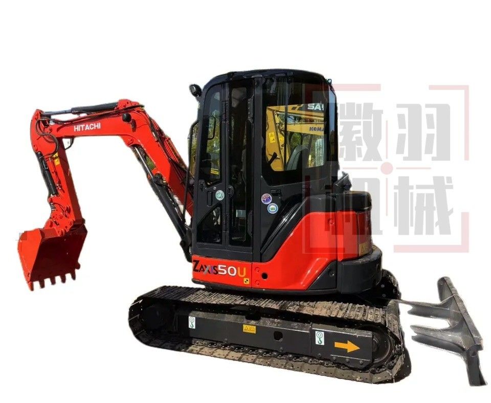 5トンのブティック・日本ブランド ミニ掘削機 中古ヒタチ Zx50u 中古掘削機