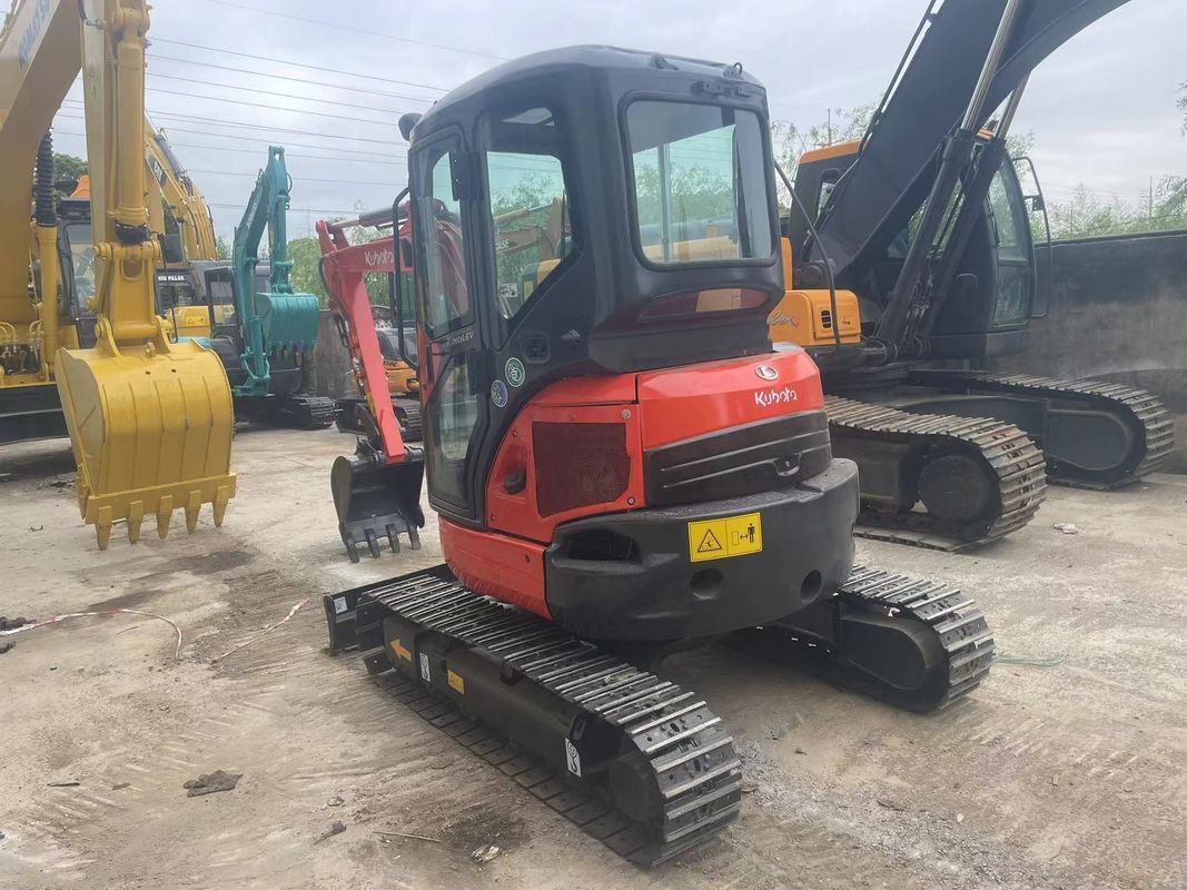 U35 中古クボタミニ掘削機 オリジナルエンジン 3.5トン 0.15m3バケツ容量