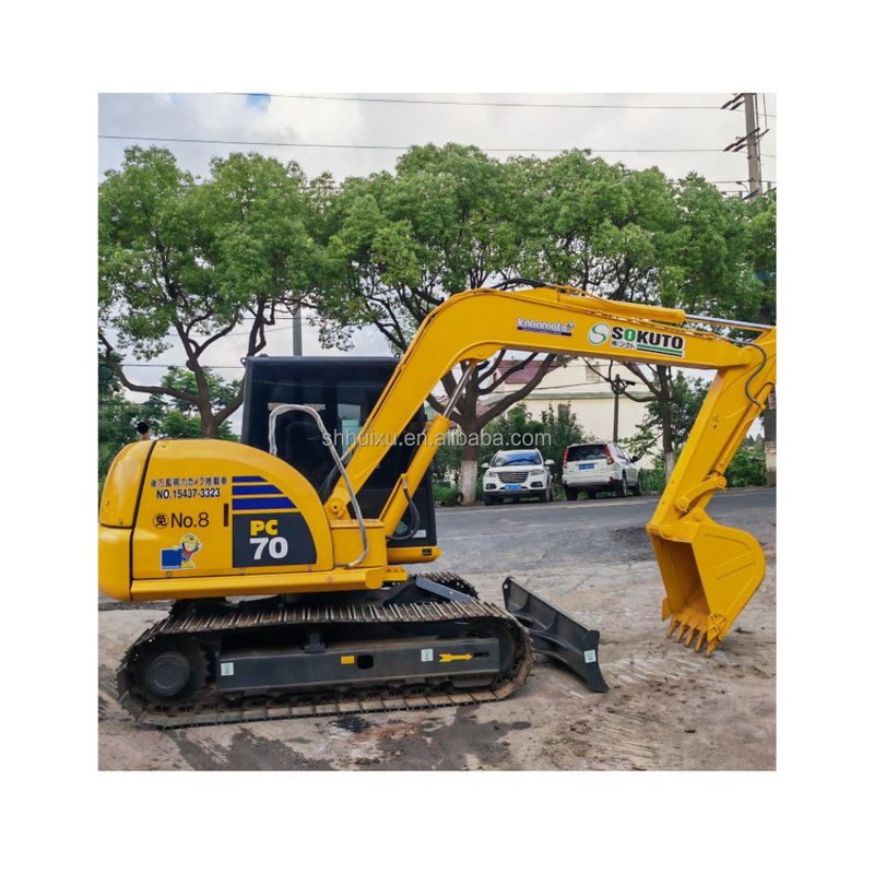 7 トン オリジナル カラー 中古 コマツー 掘削機 コマツー Pc70 7000KG