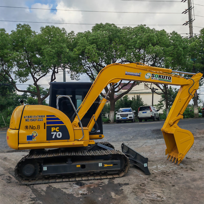 7 トン オリジナル カラー 中古 コマツー 掘削機 コマツー Pc70 7000KG