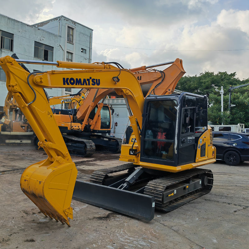 7 トン オリジナル カラー 中古 コマツー 掘削機 コマツー Pc70 7000KG