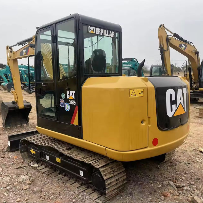 日本原産 CAT306E 305.5 308E 320D 中古ミニ掘削機/EPA認定建築機械