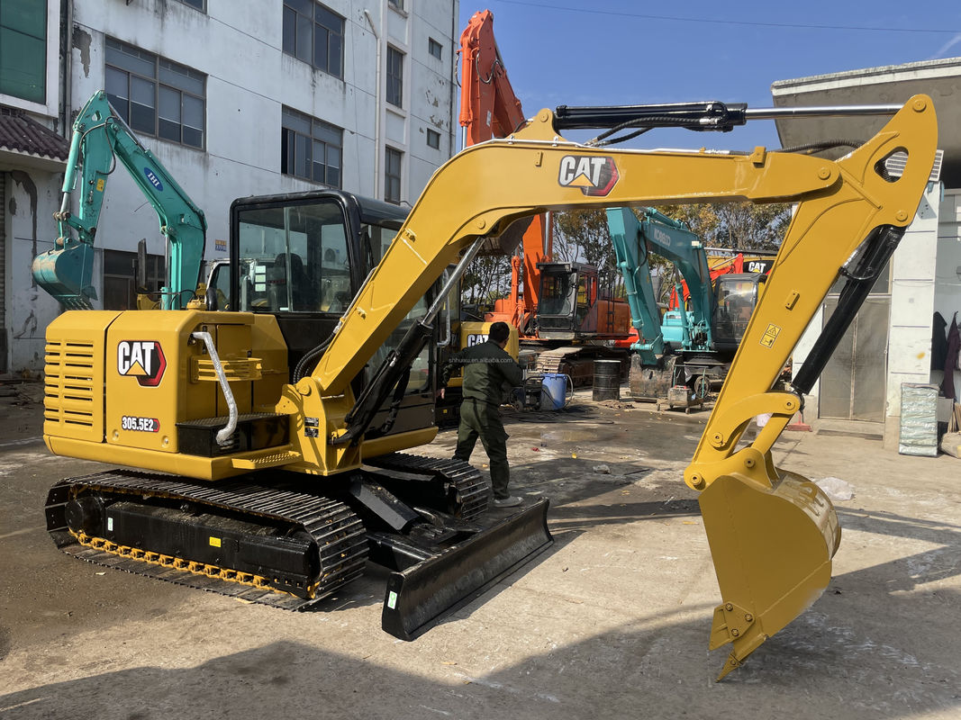 中古の掘削機 CAT 305.5 307.5 308 320D 中古の掘削機製造機械の販売