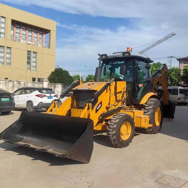 中古掘削機 カタピラー CAT420F 道路塗装機/中古 日本 トラクター 道路機械 エンジン 状態良好