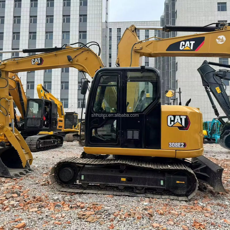 中古の掘削機 cat308e 状態良好 中古の掘削機 cat308c 営業時間が少ない