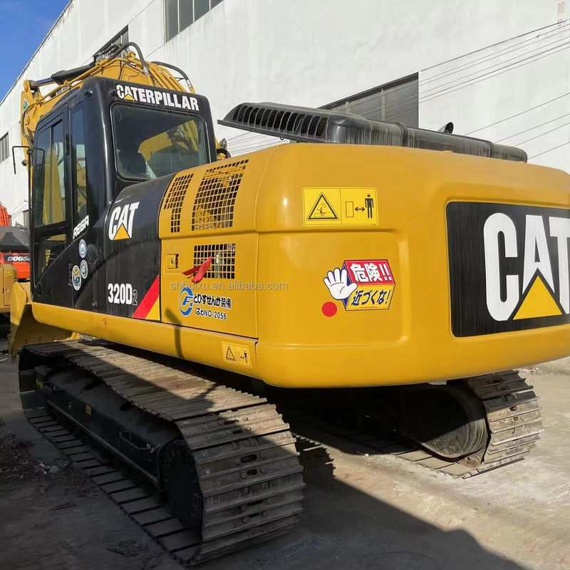 中古 カタピラー - 掘削機 オリジナル CAT320d2 掘削機 CAT-320d2 良好な状態 重い土を移動する機械
