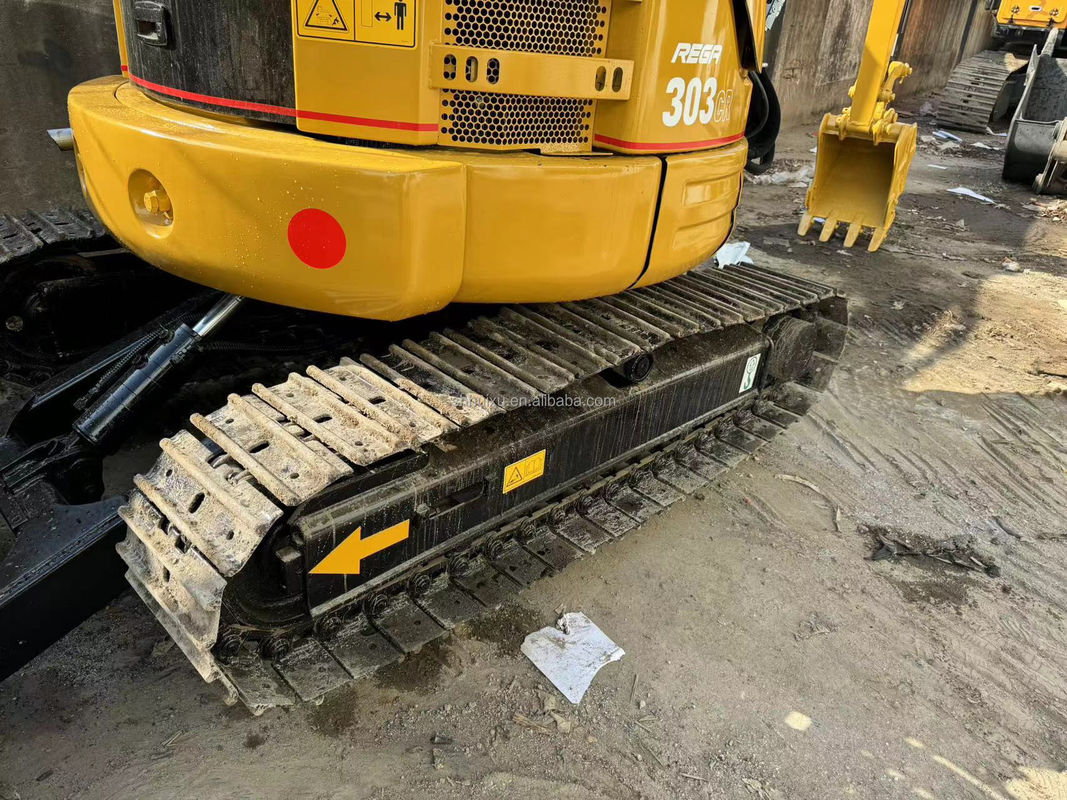 ほぼ新品 日本製 中古3トンのミニ掘削機 CAT303CR 中古クローラー 日本製 中古掘削機価格販売