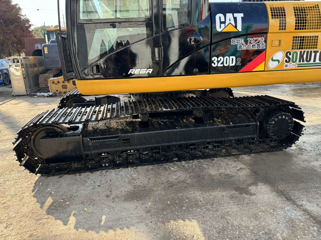 カタピラー-掘削機 原装320d2 水力工事 掘削機 CAT-320d2 状態良好 低価格で古着の爬虫式掘削機を売る