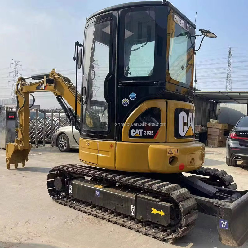 黄色い色 ミニ 中古掘削機 Cat303e 販売