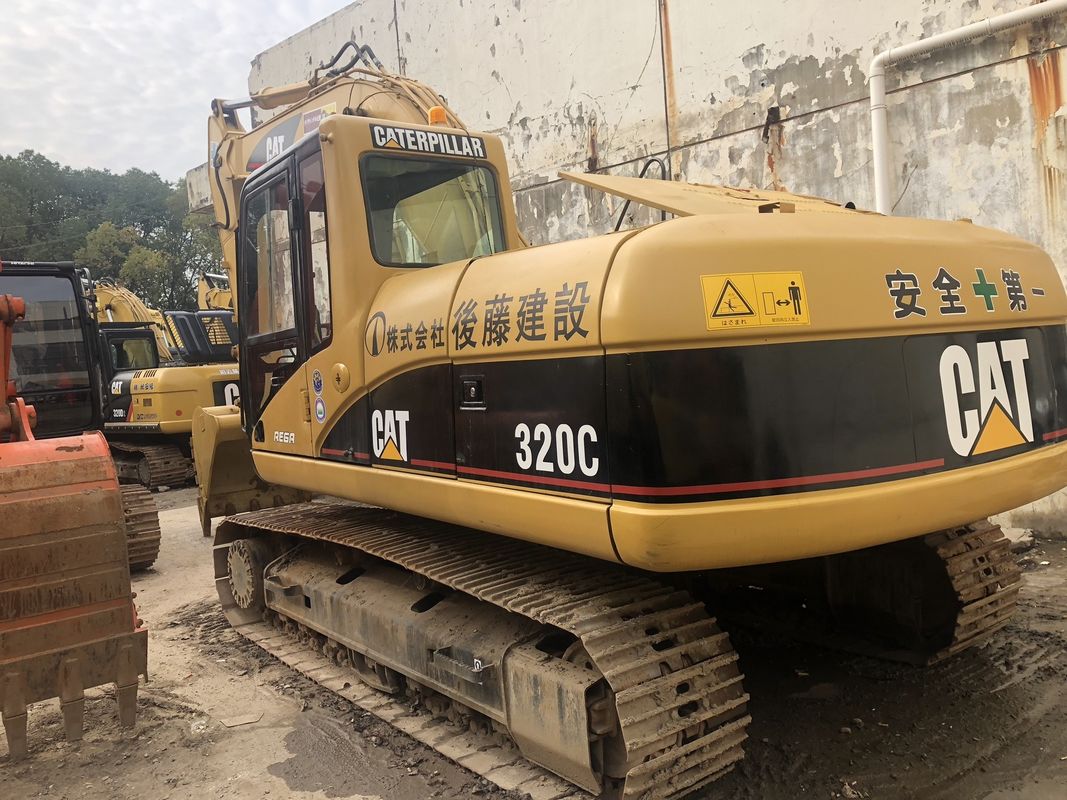 中国で原装塗料を使った掘削機 Cat 320d 上海 中古 Cat 320d 販売