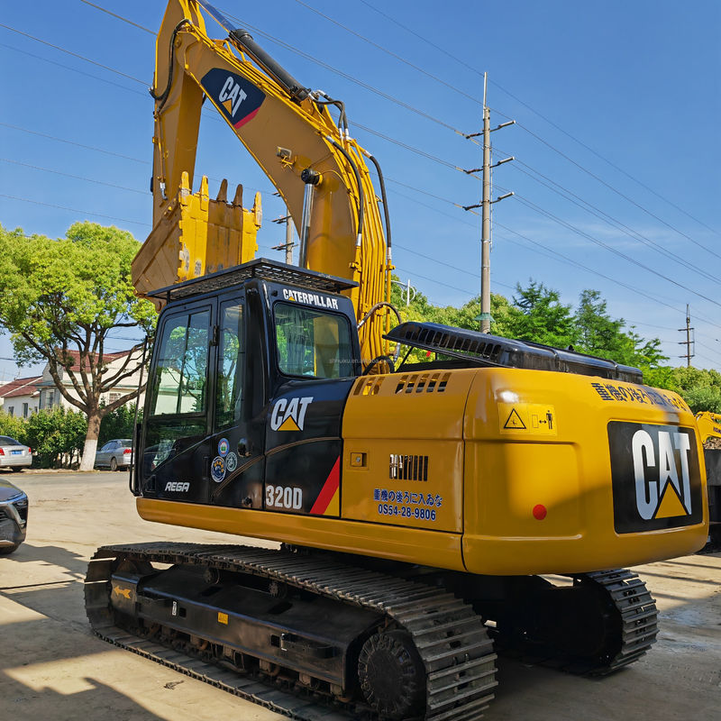 20トン用掘削機 cat320d/セカンドハンド 高品質のクローラー掘削機 cat320d 低労働時間販売
