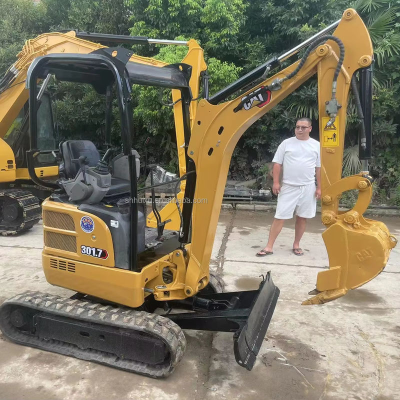 使用済みミニ掘削機 cat301.7 ゴムトラック/セカンドハンドミニ掘削機 cat301.7 安い価格で販売