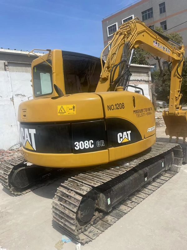 8トンの使用済み クローラー掘削機 CAT 308C 中古 CAT 308C オリジナル色 格安 CAT 308C 販売