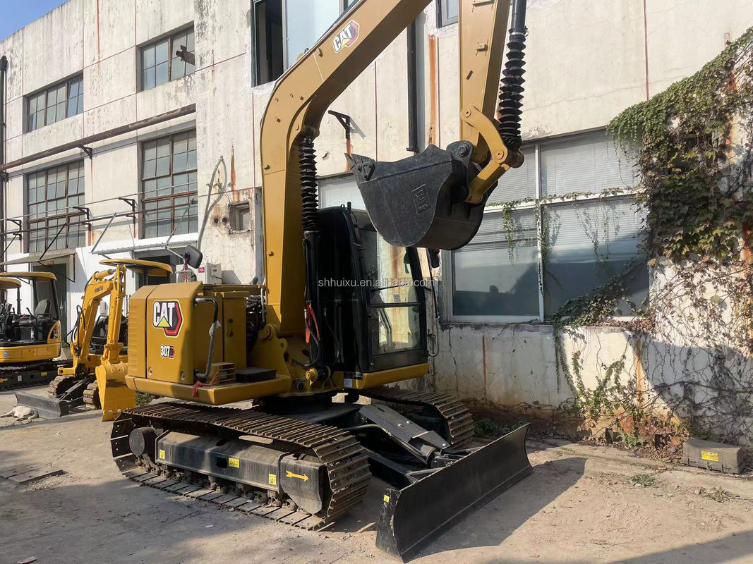 CAT 307 307E 307.5 中古掘削機 Cat307e 7トンのクローラー掘削機