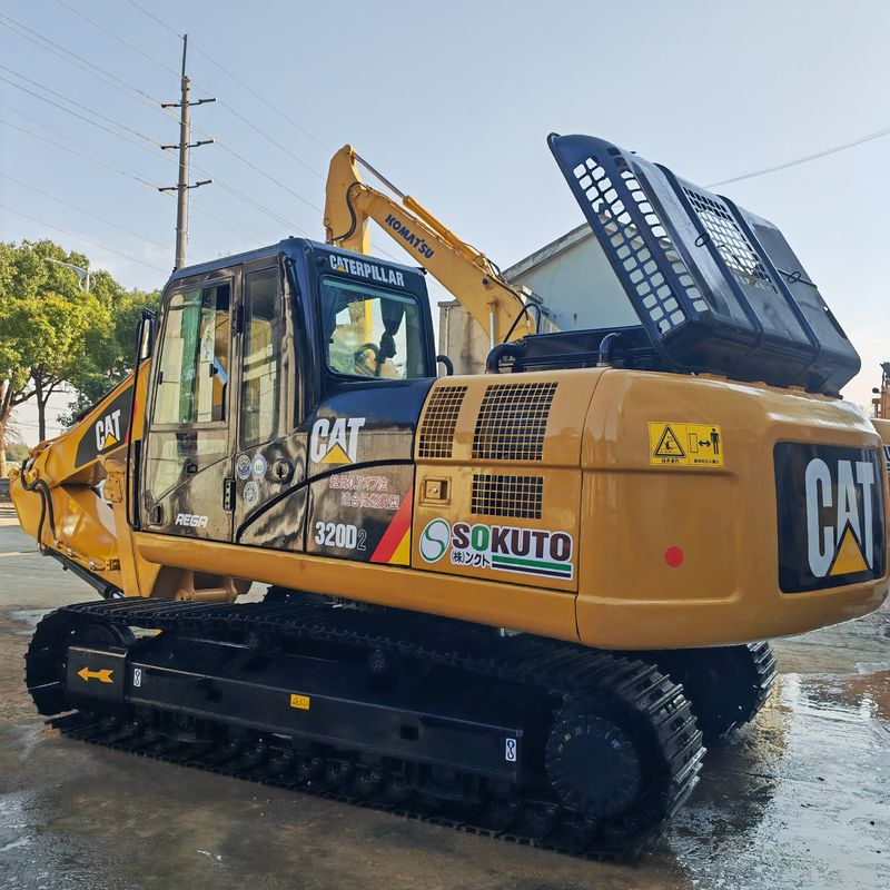 10.2 Rpm Swing Speed Used Cat Excavator with 300 L Fuel Capacity and 31.1 KW Net Flywheel Power