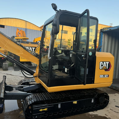 カタピラー掘削機 CAT 305.5掘削機 CEとEPA証明書を持っている ミニ掘削機を低価格で購入